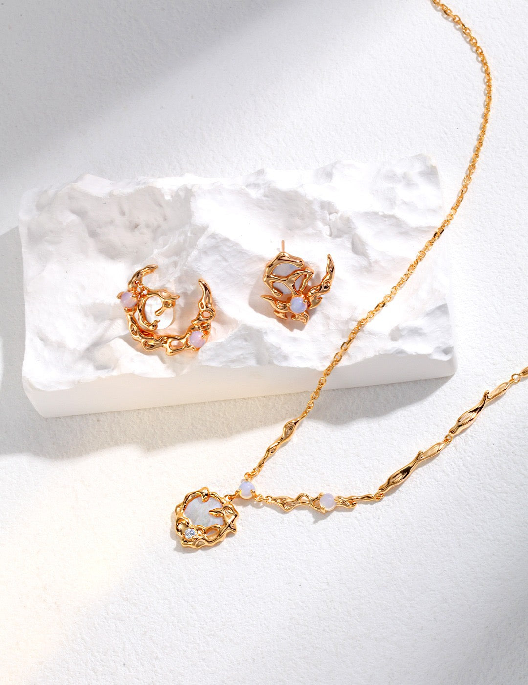 Lunar Lava Earrings