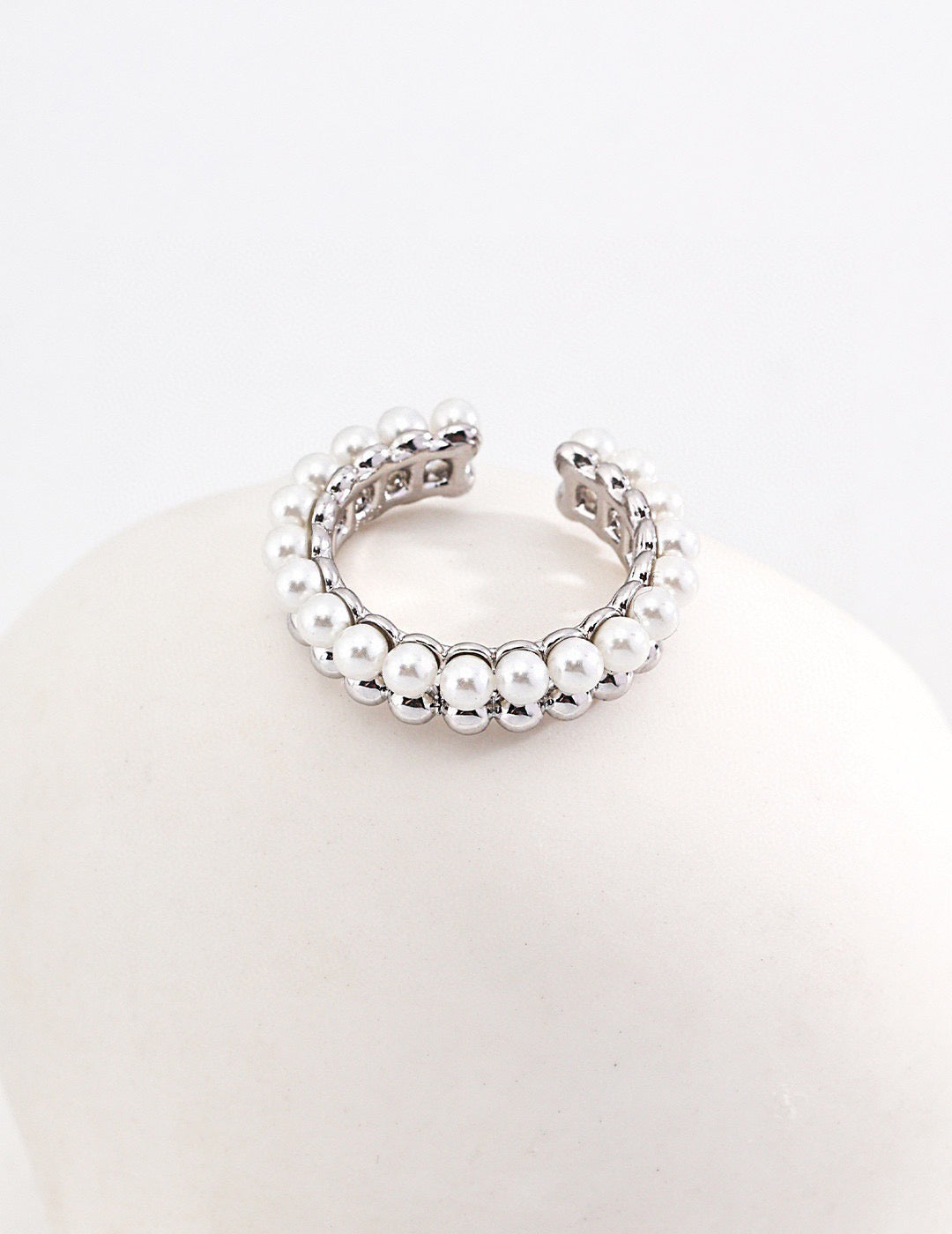 Pearl-Gold Duo Ring