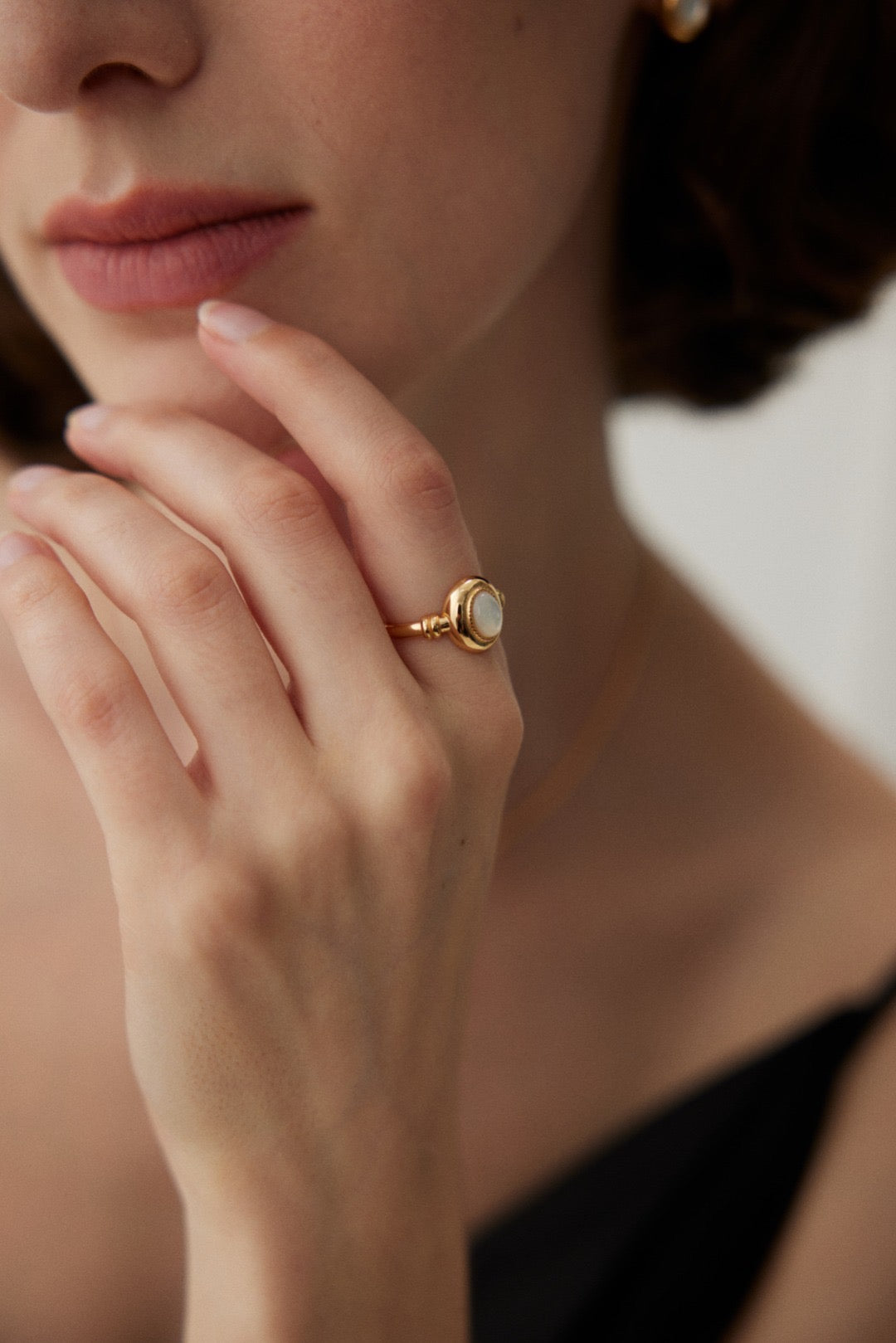 Mother of Pearl Ring | Gold Ring | Mother of Pearl