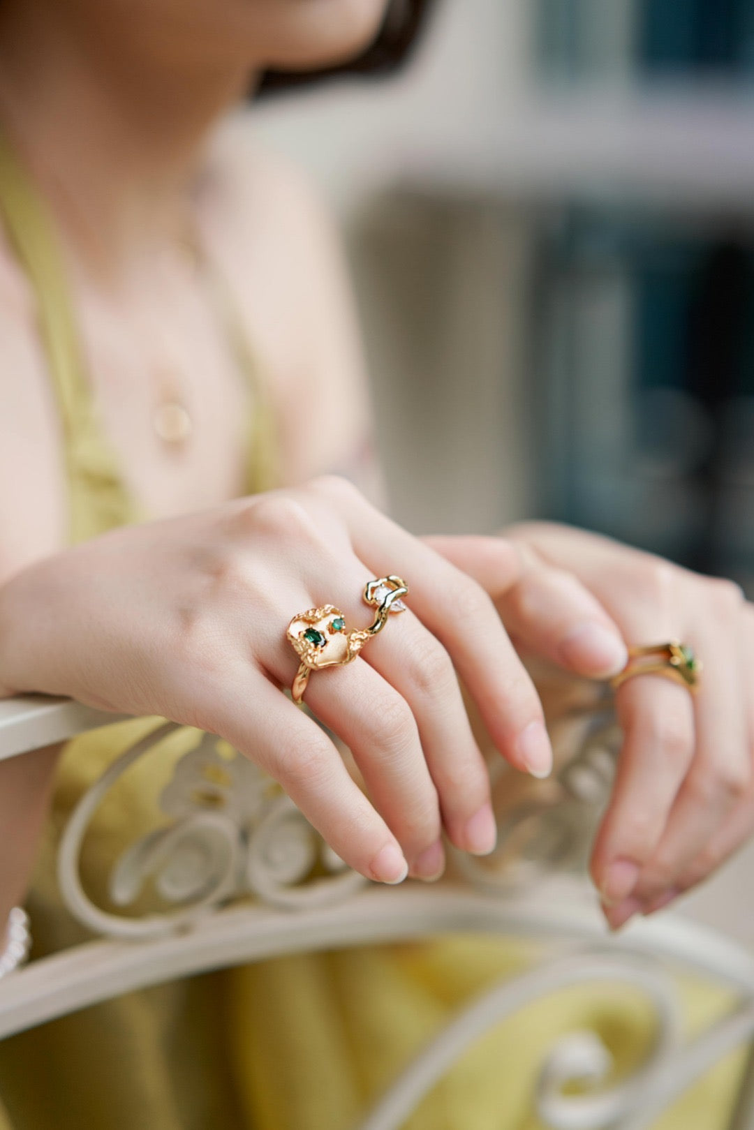 Ring of Snake | Snake Ring | Green ring |