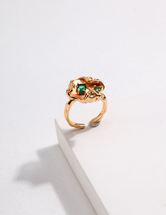 Ring of Snake | Snake Ring | Green ring |