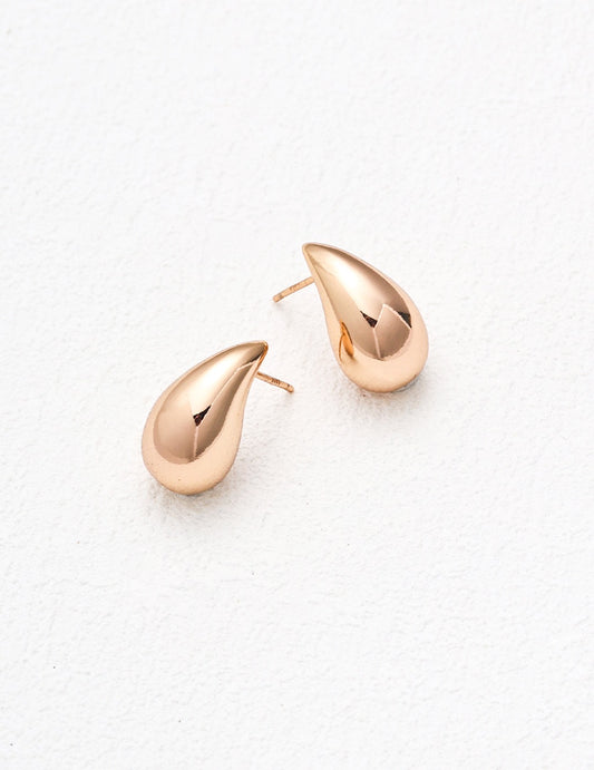 Teardrop Bean Earrings