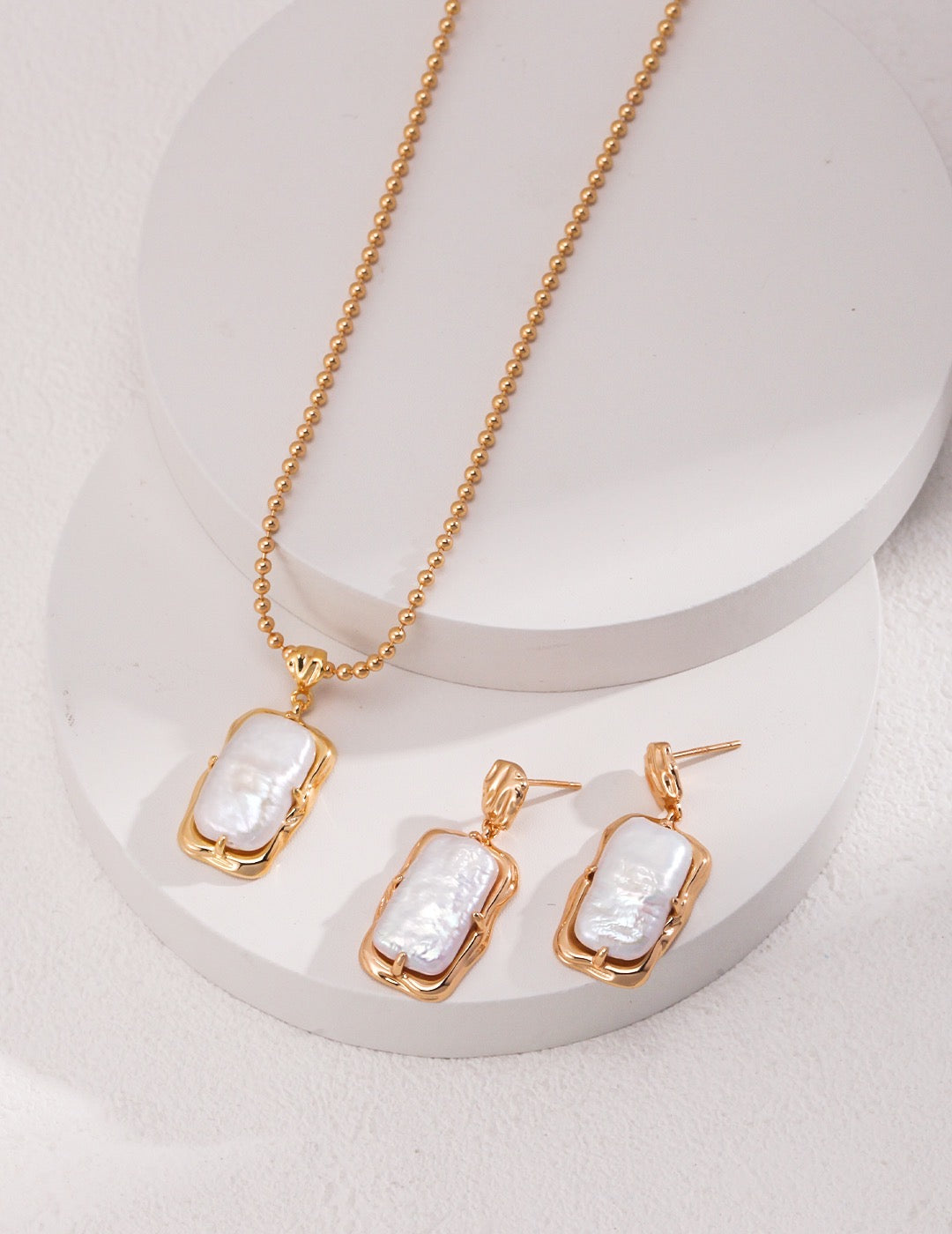 Natural Pearl Necklace | Estincele Jewellery | Women's necklace