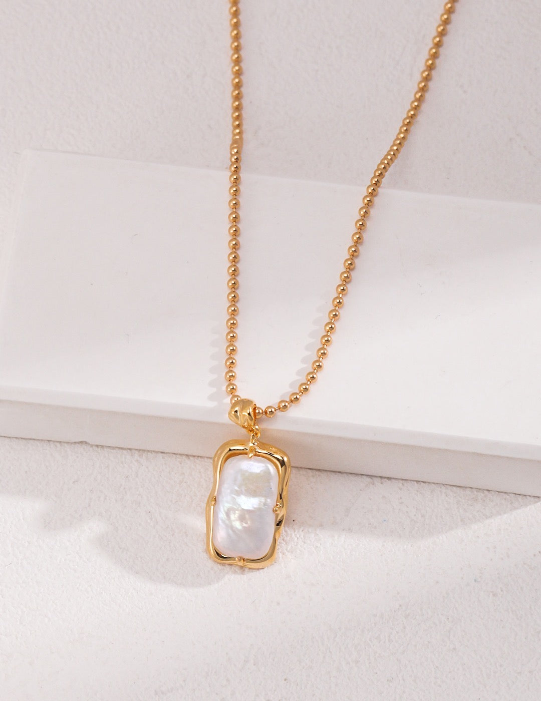 Natural Pearl Necklace | Estincele Jewellery | Women's necklace