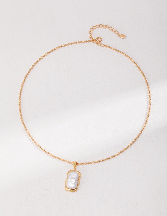 Natural Pearl Necklace | Estincele Jewellery | Women's necklace