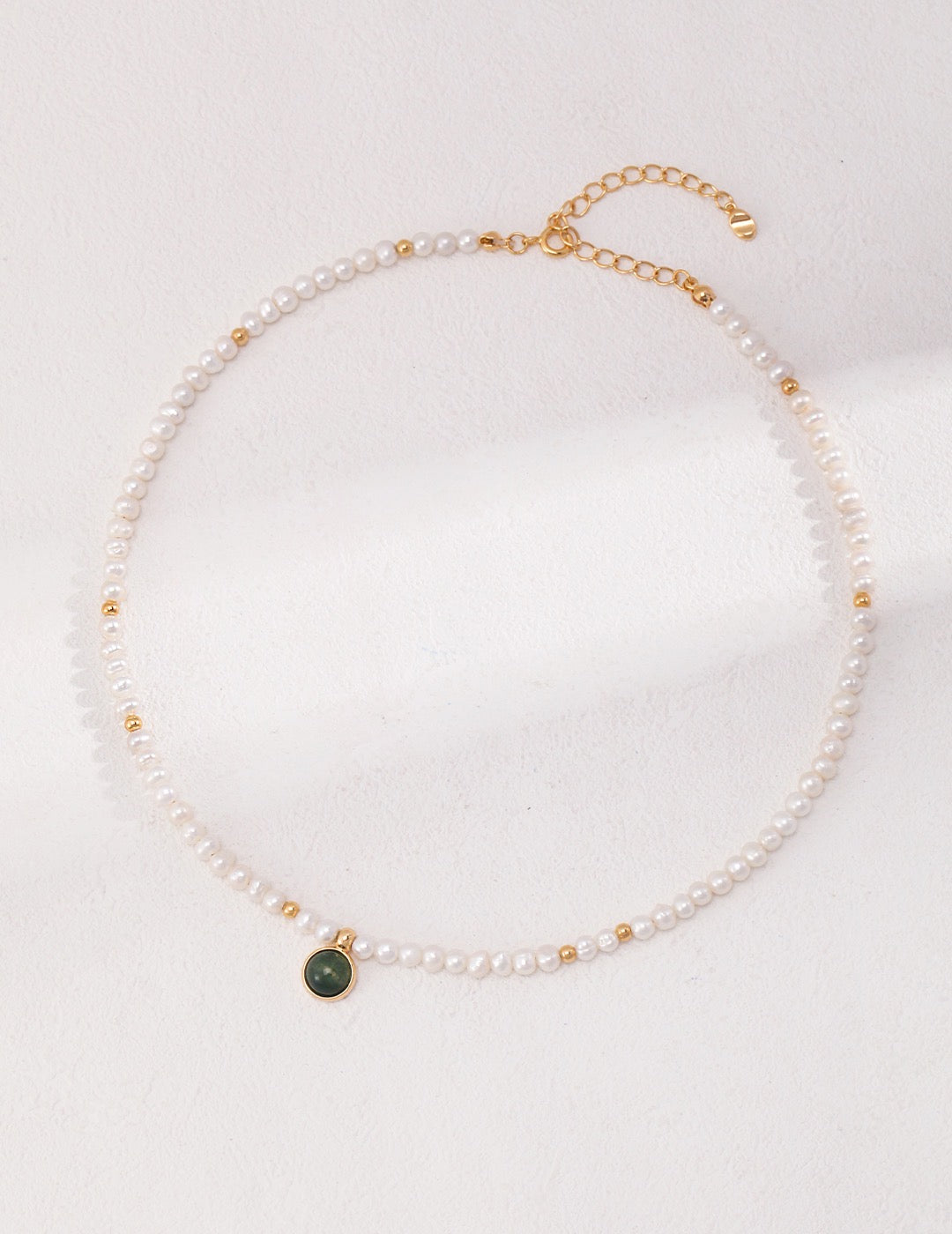 Colliers de perles pendentif agate océan