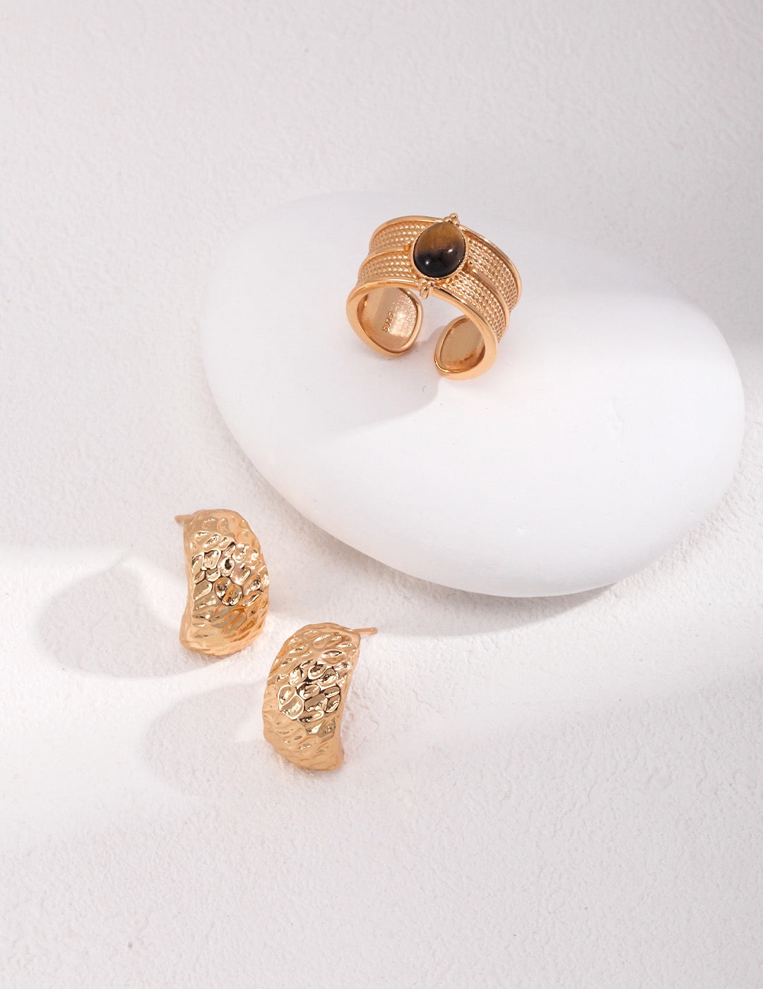 Ring of Tiger | Estincele Jewellery | Women's rings | Tiger's eye ring