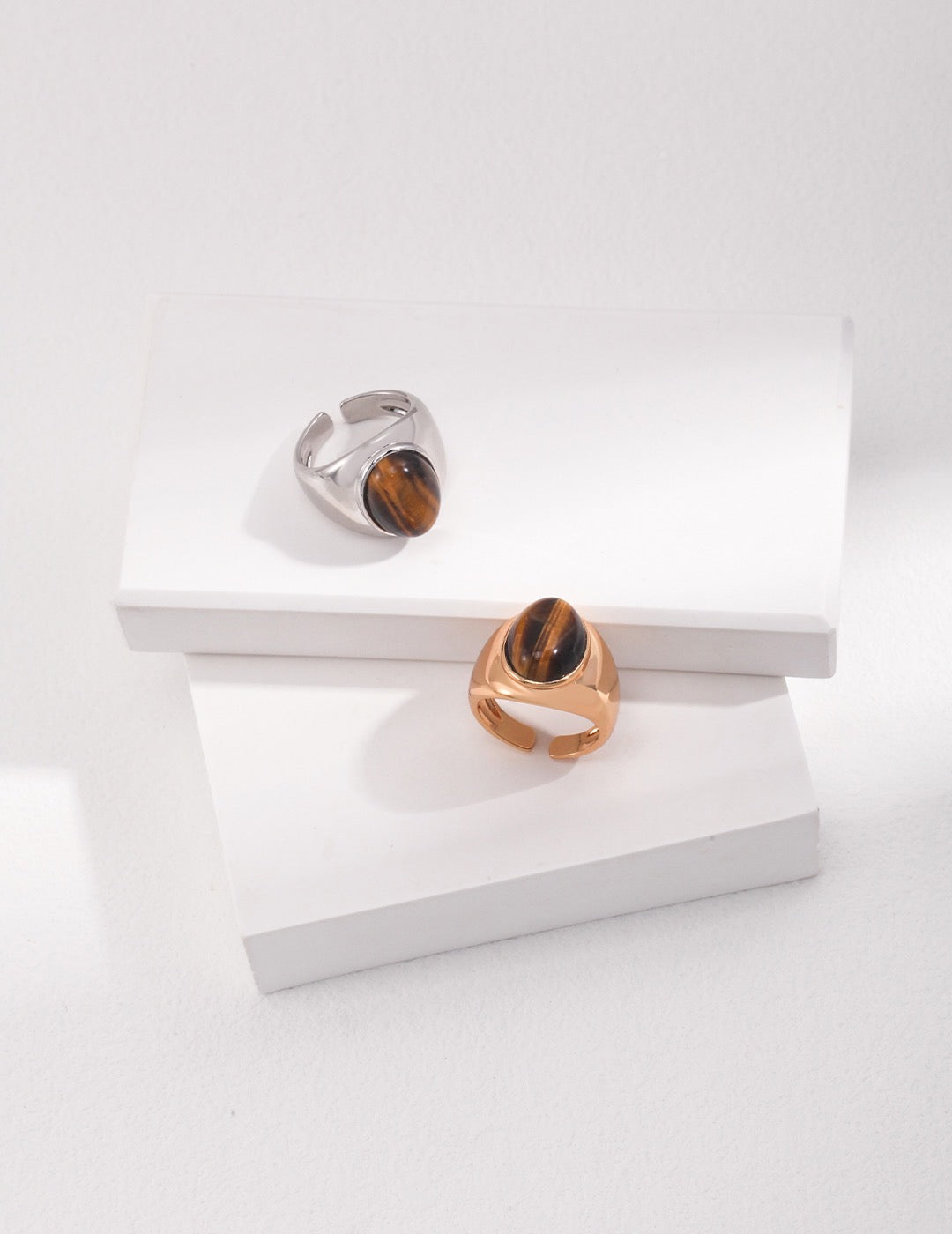 Classique Tiger's Eye Ring | Tiger's Eye Ring