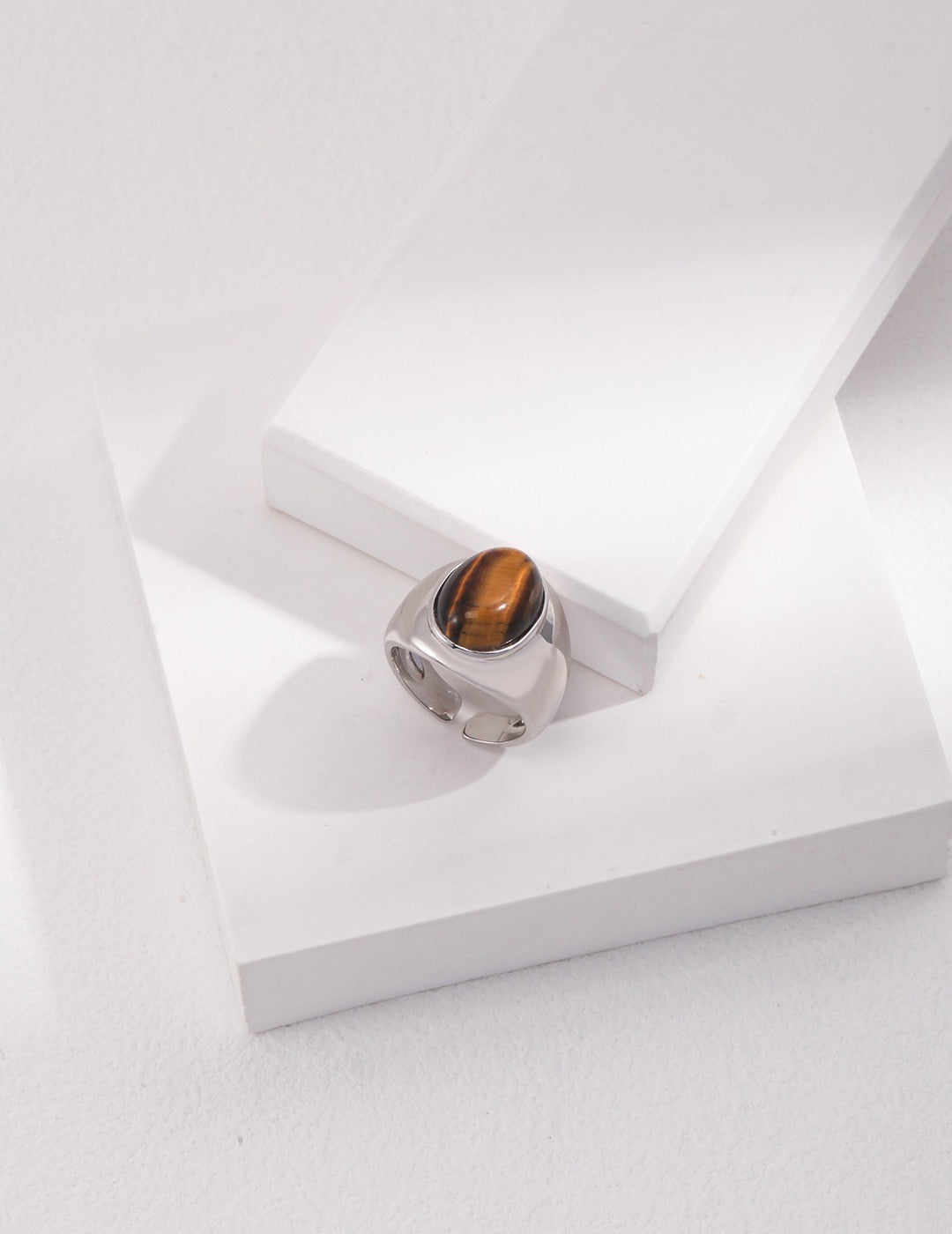 Classique Tiger's Eye Ring | Tiger's Eye Ring