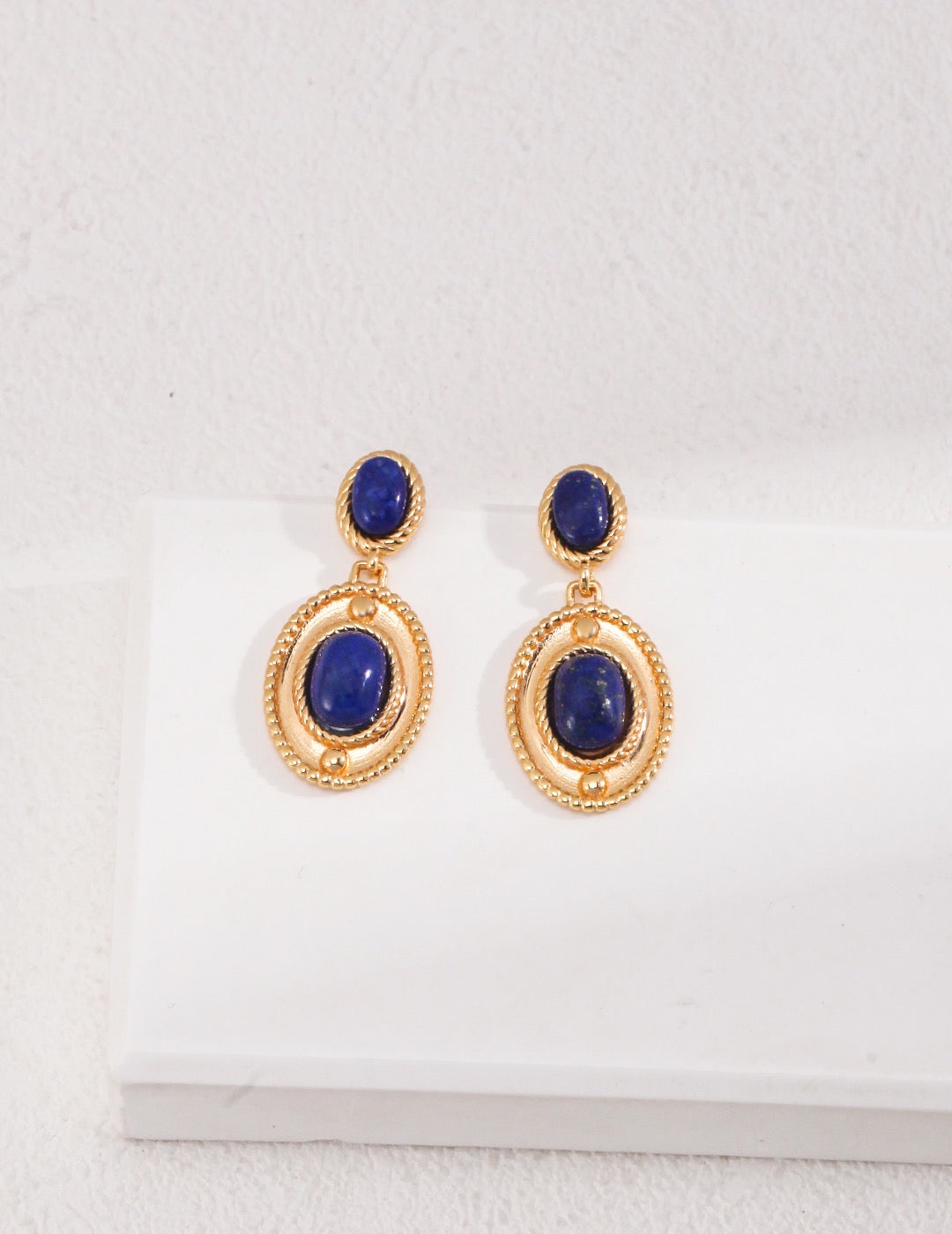 Lapis Lazuli earrings | Lapis Lazuli jewellery | gold jewellery | silver jewellery | gold earrings