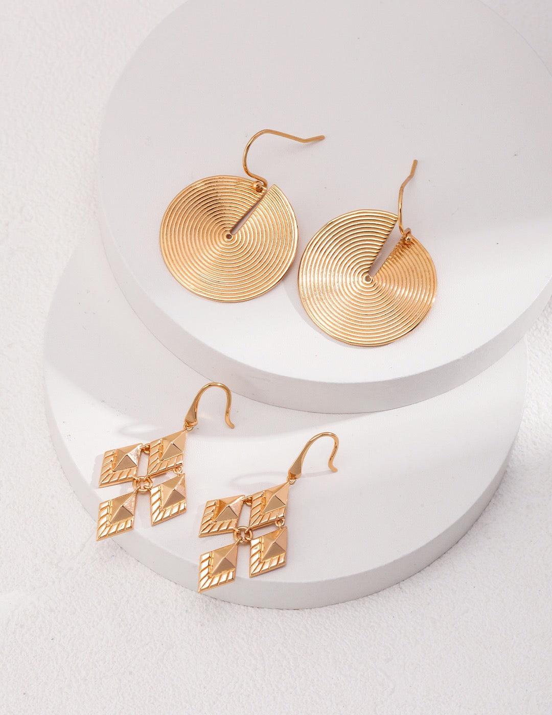 Vintage Hoop Earrings | Estincele Jewellery | Women's earrings