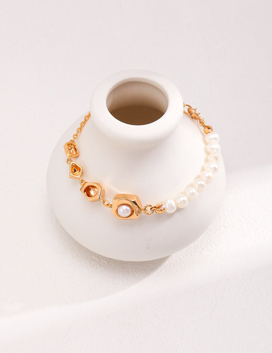 Bracelet of Three Tiny Seashells | Estincele Jewellery | women's bracelets