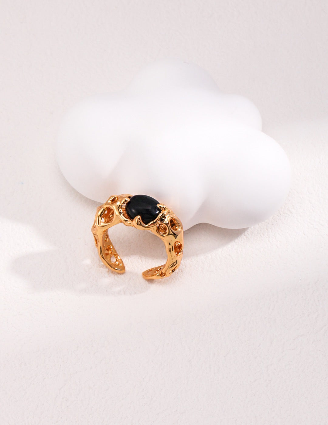 Black Onyx Nested Ring | Black Onyx | Onyx | Black Onyx Ring
