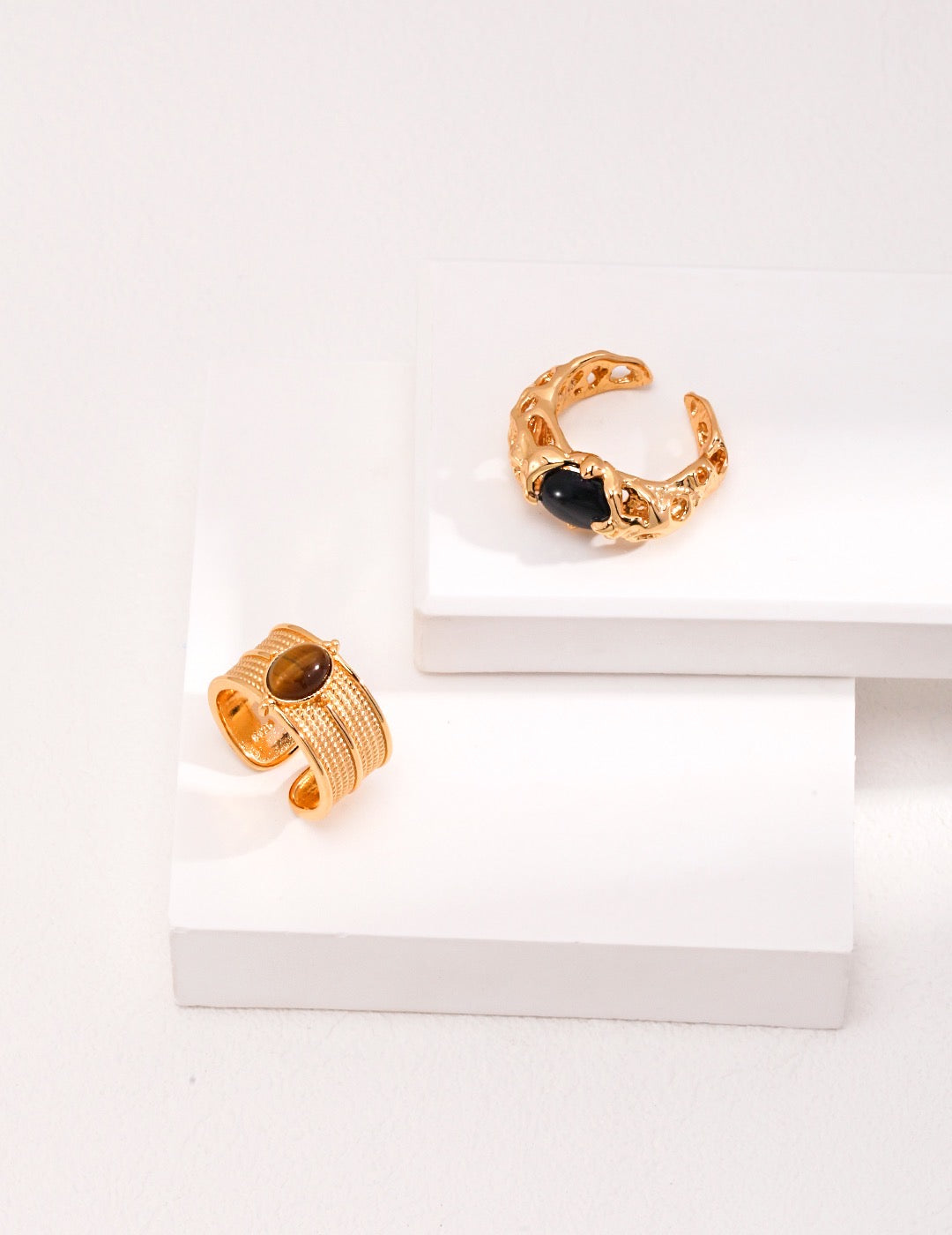 Black Onyx Nested Ring | Black Onyx | Onyx | Black Onyx Ring