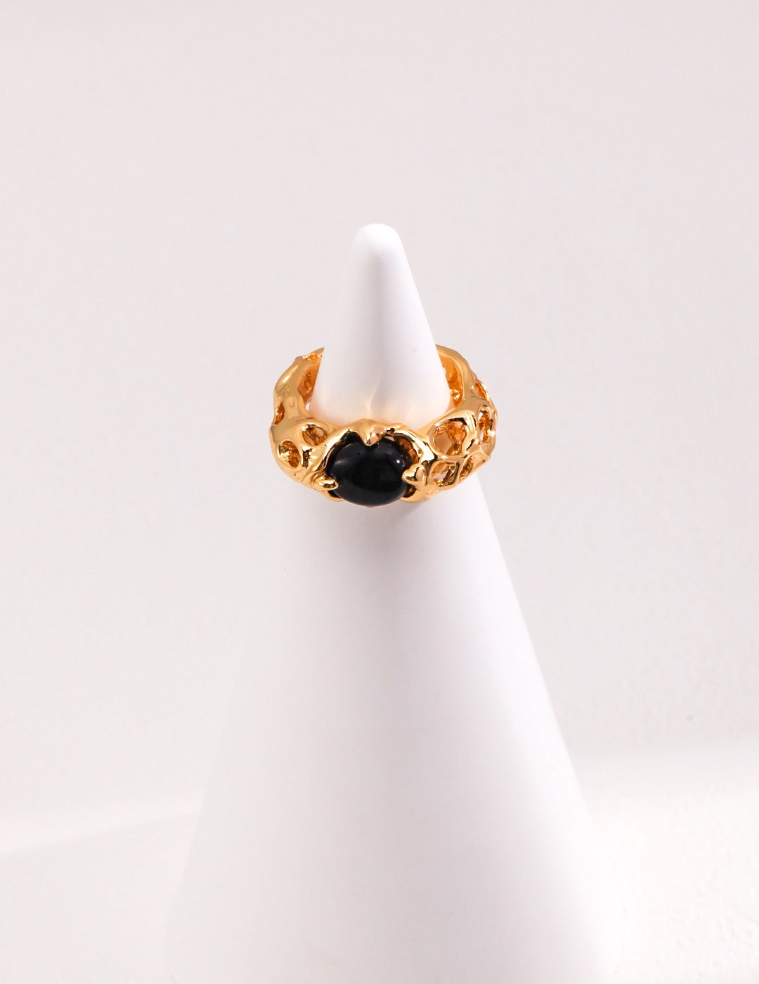 Black Onyx Nested Ring | Black Onyx | Onyx | Black Onyx Ring