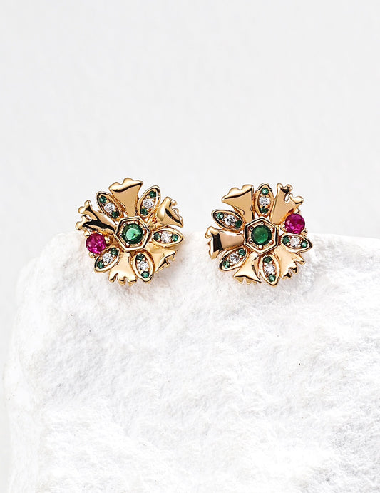 Shinny Snow Earrings
