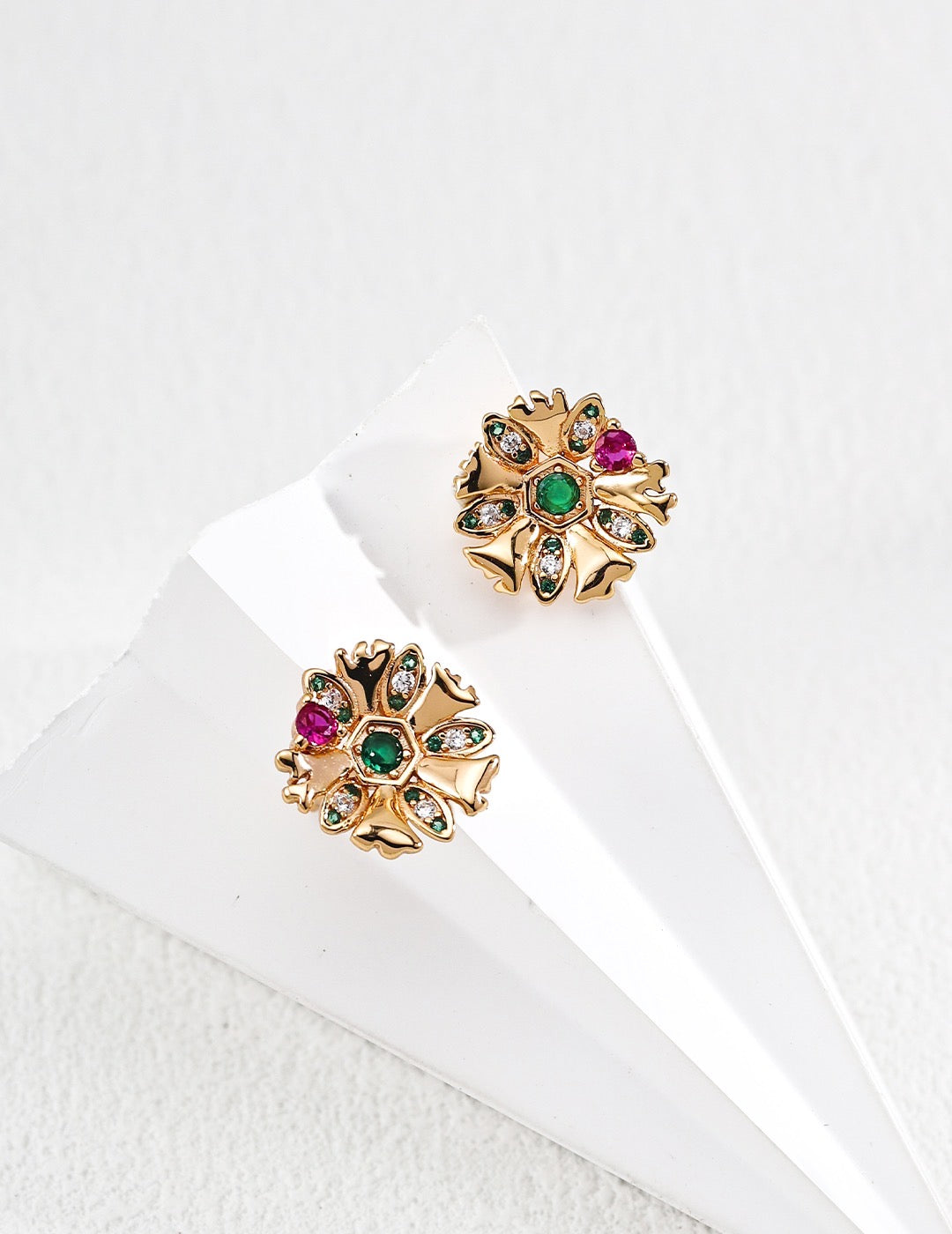 Shinny Snow Earrings