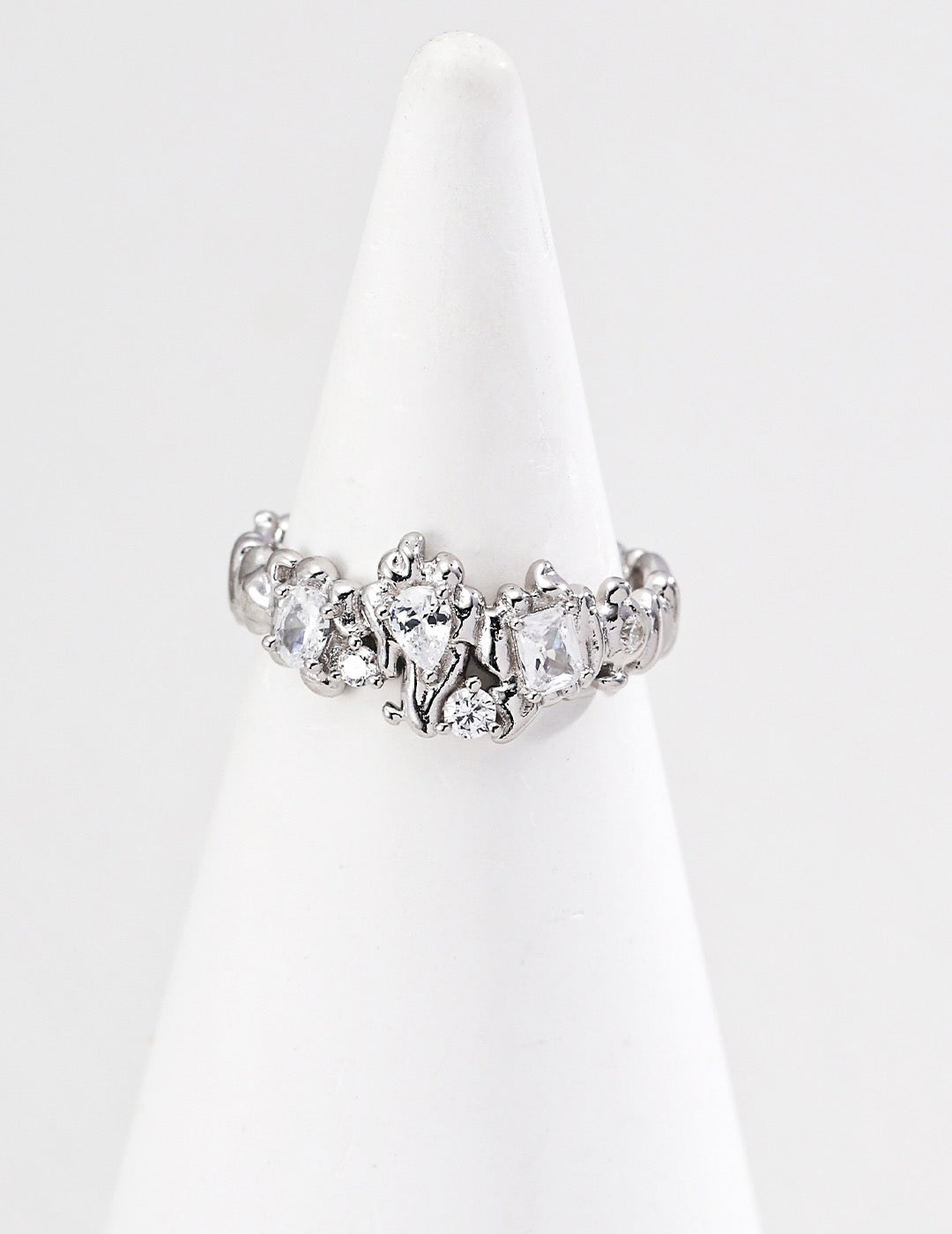 Queen of Crown Sterling Silver Ring