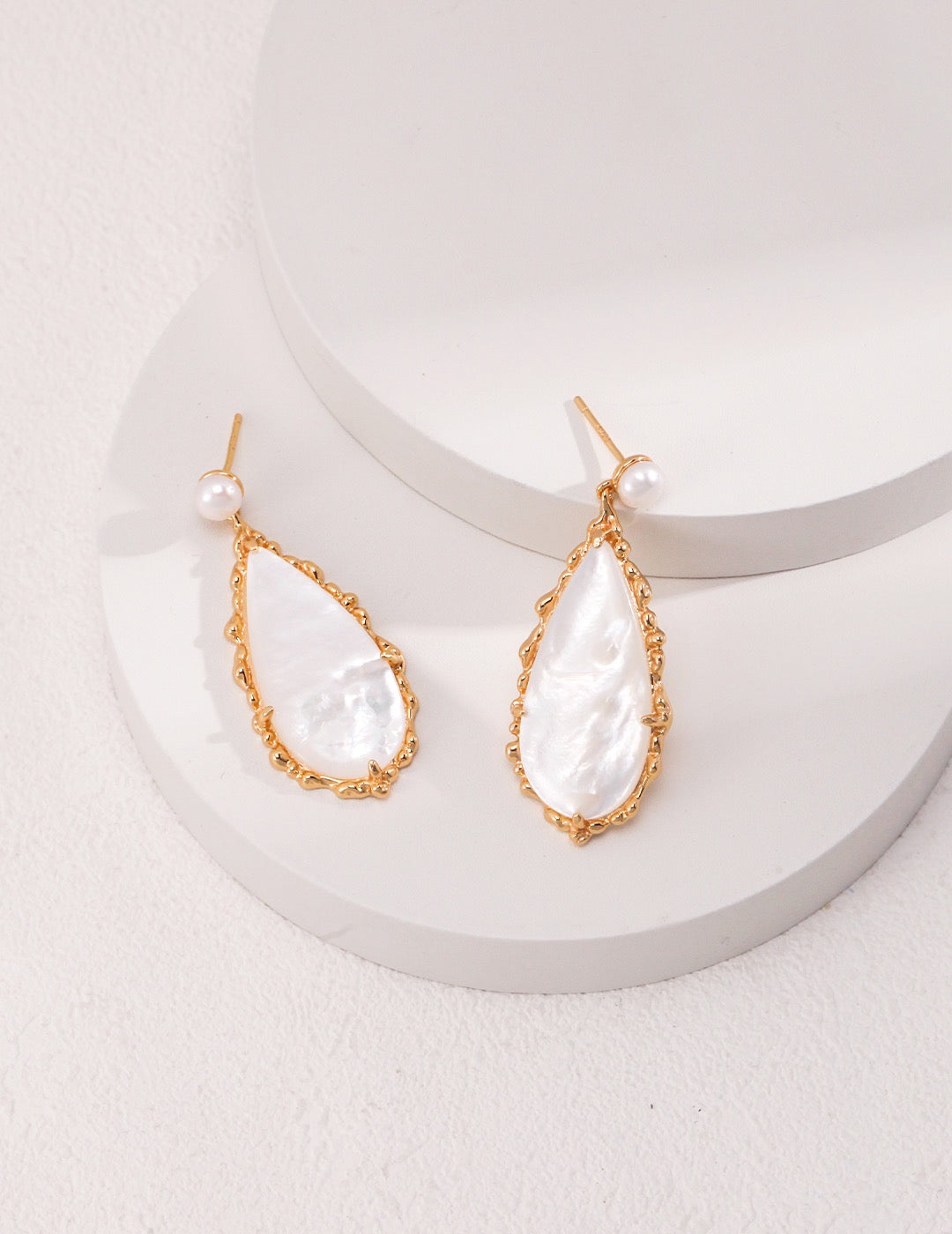 Irregular Natural Pearl Necklace | Estincele Jewellery | Gifts for her