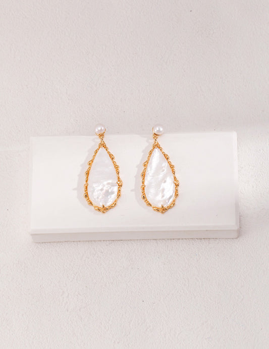 Irregular Natural Pearl Necklace | Estincele Jewellery | Gifts for her