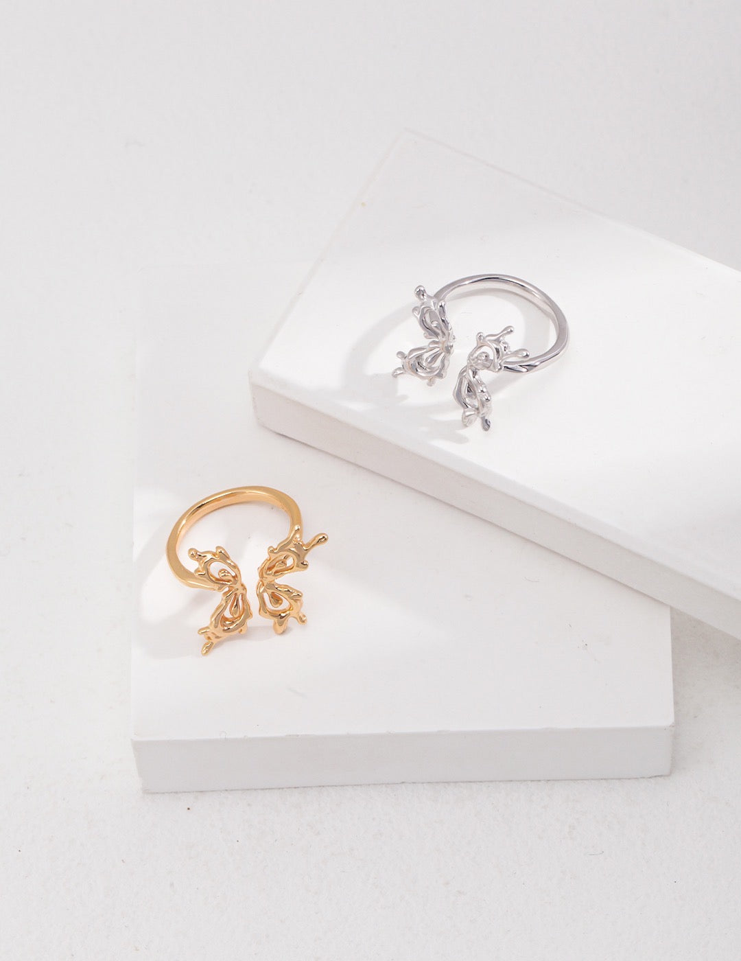Pure Silver Butterfly Ring | Estincele Jewellery | Gifts fior her | Rings