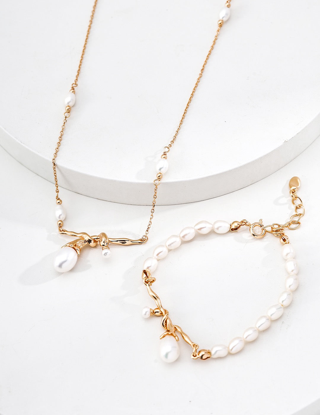 Moonlit Tear Necklace