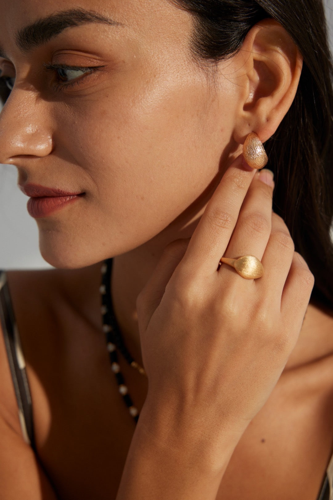 Boucles d'oreilles en noix de coco