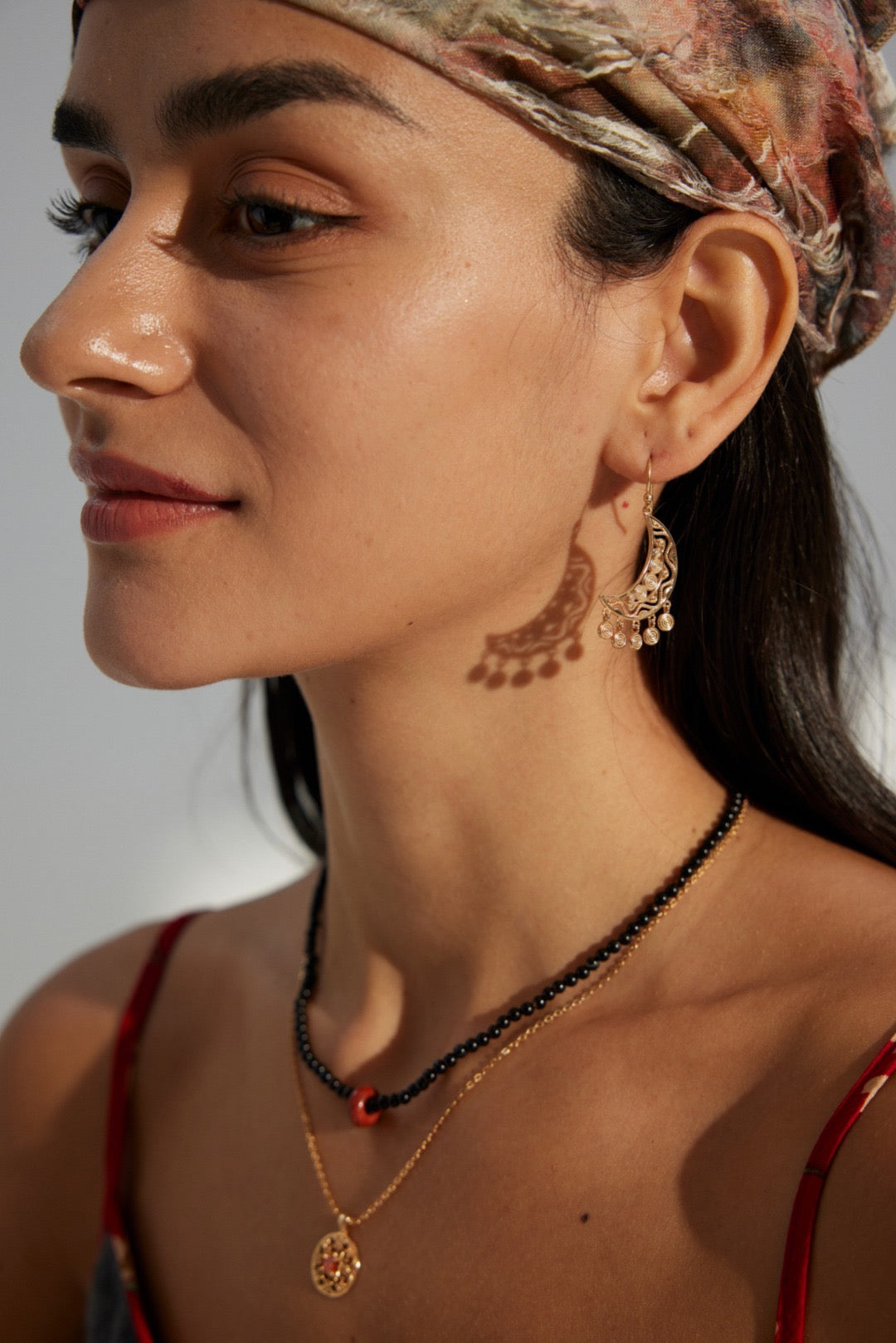 Boucles d'oreilles Lune de rêve