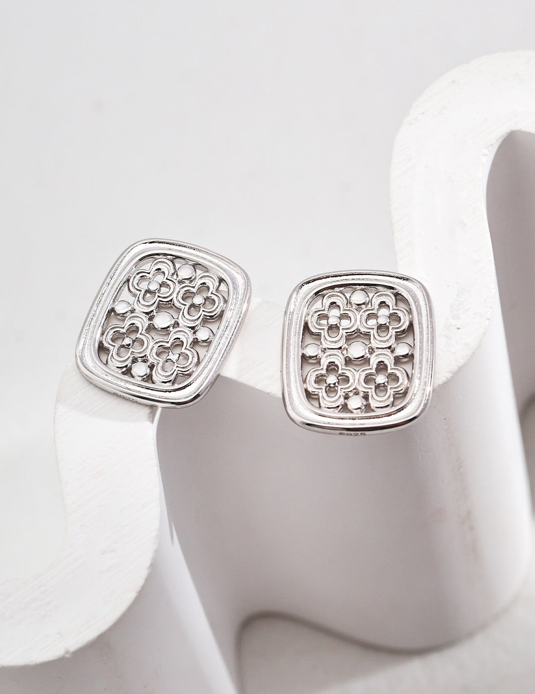 Boucles d'oreilles "Mille trèfles"