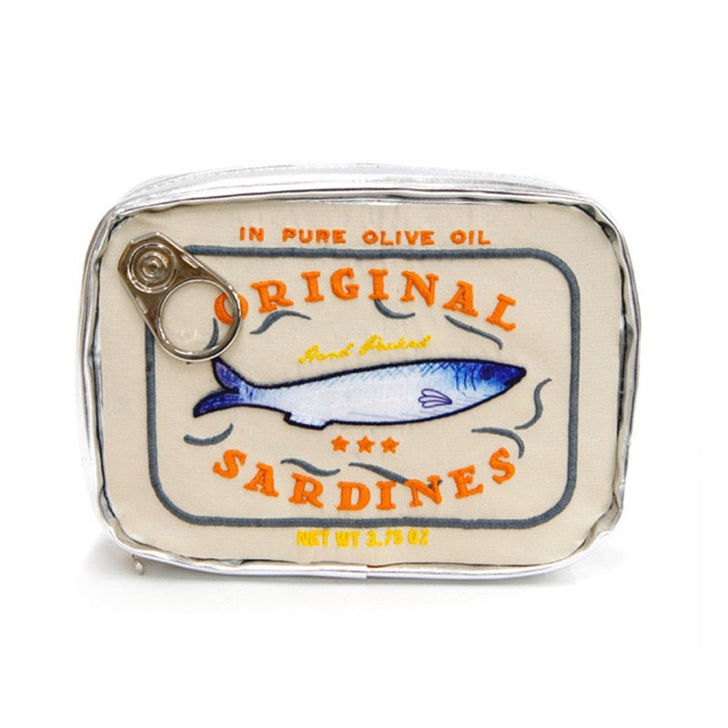 Cute Sadine Cosmetic Bag (cream color)
