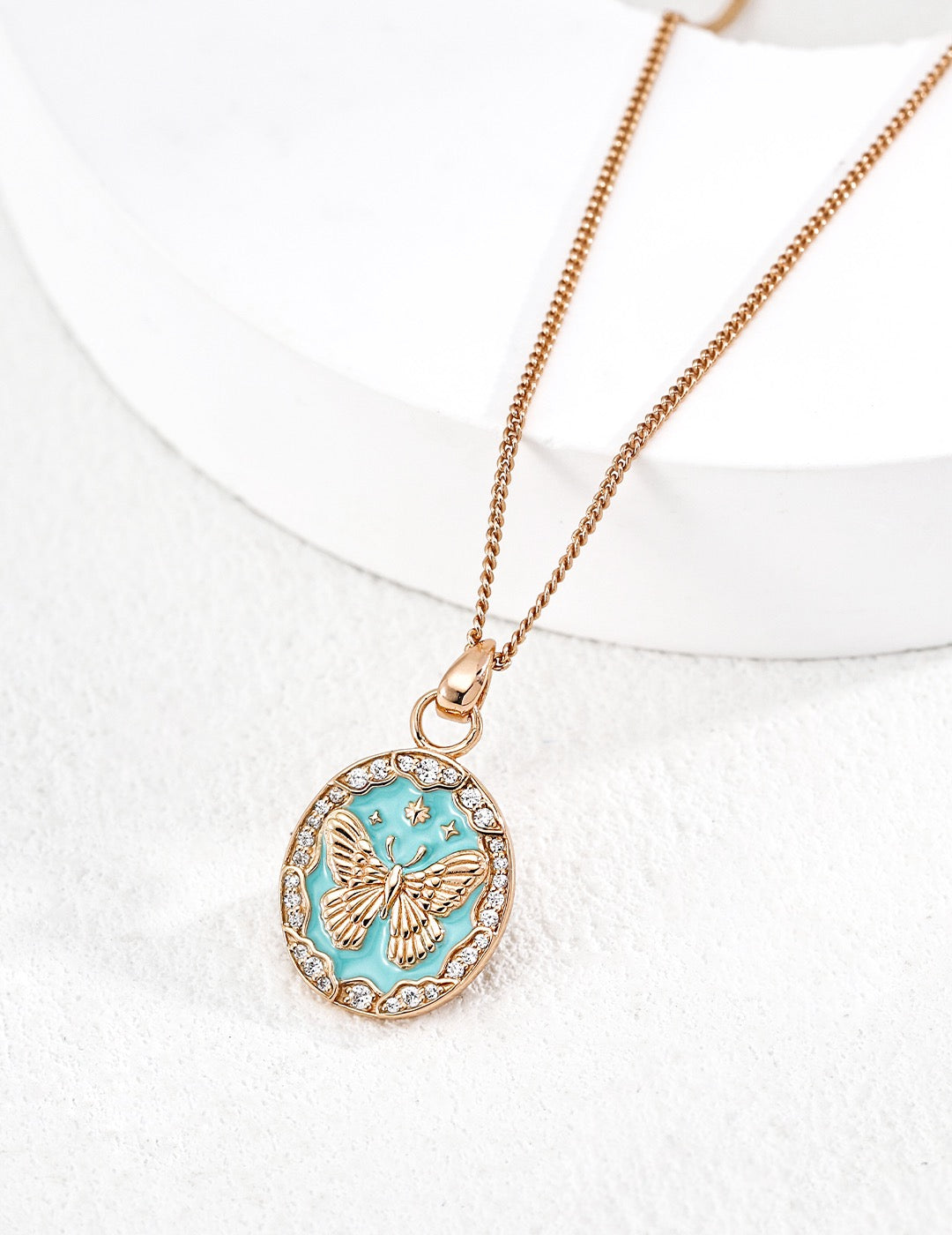 Little Butterfly Sterling Silver Necklace