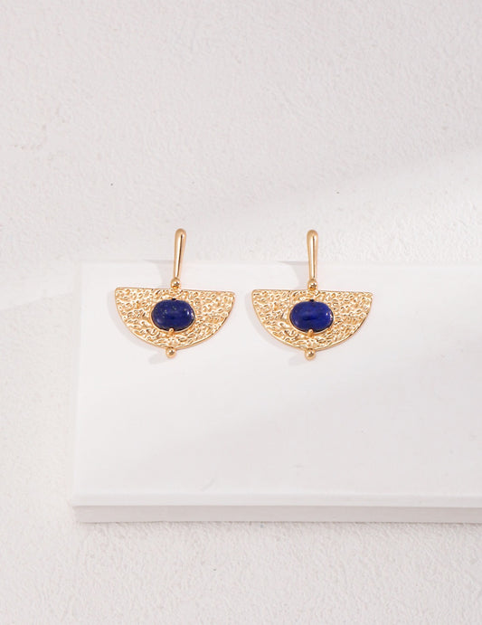 Lapis Lazuli Palace Earrings | Estincele Jewellery | Women's earrings