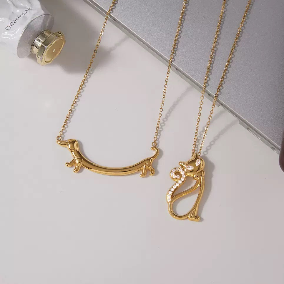 Egyptian Cat Necklace