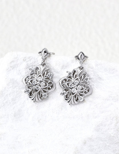 Vintage Clover Earrings