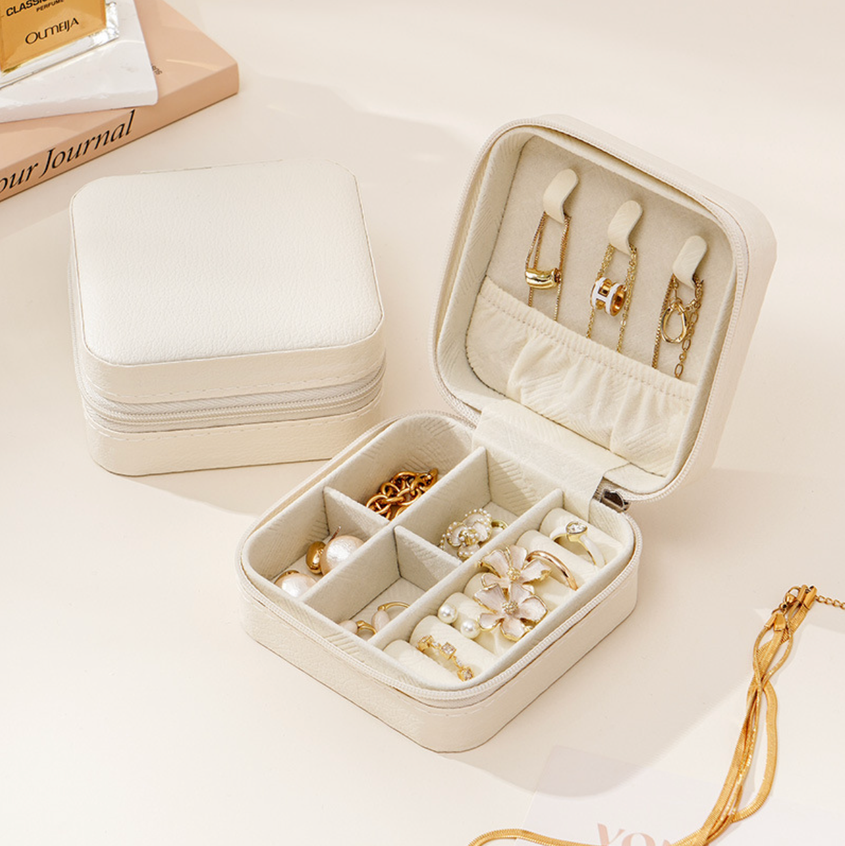 Macaron Easy-to-carry Jewelry Box