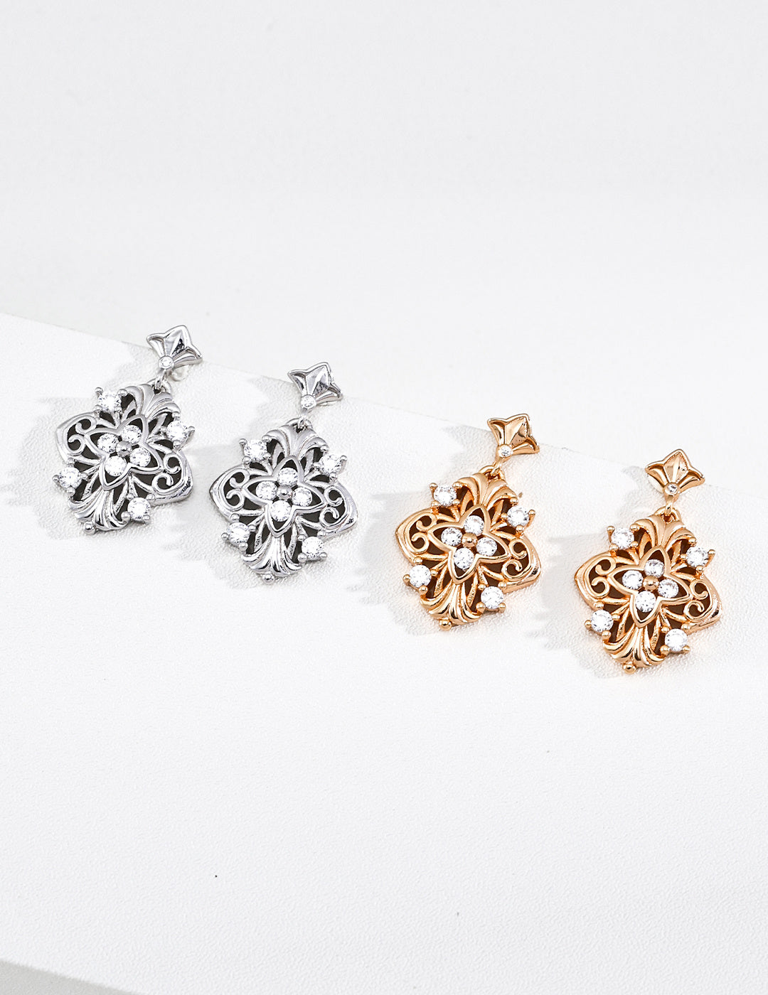 Vintage Clover Earrings