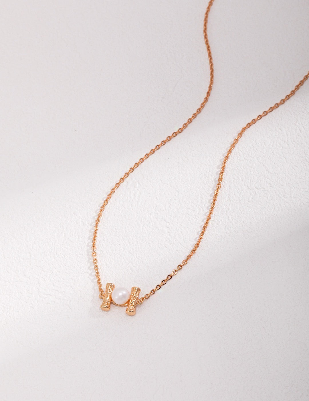 H-shaped Pearl Necklace