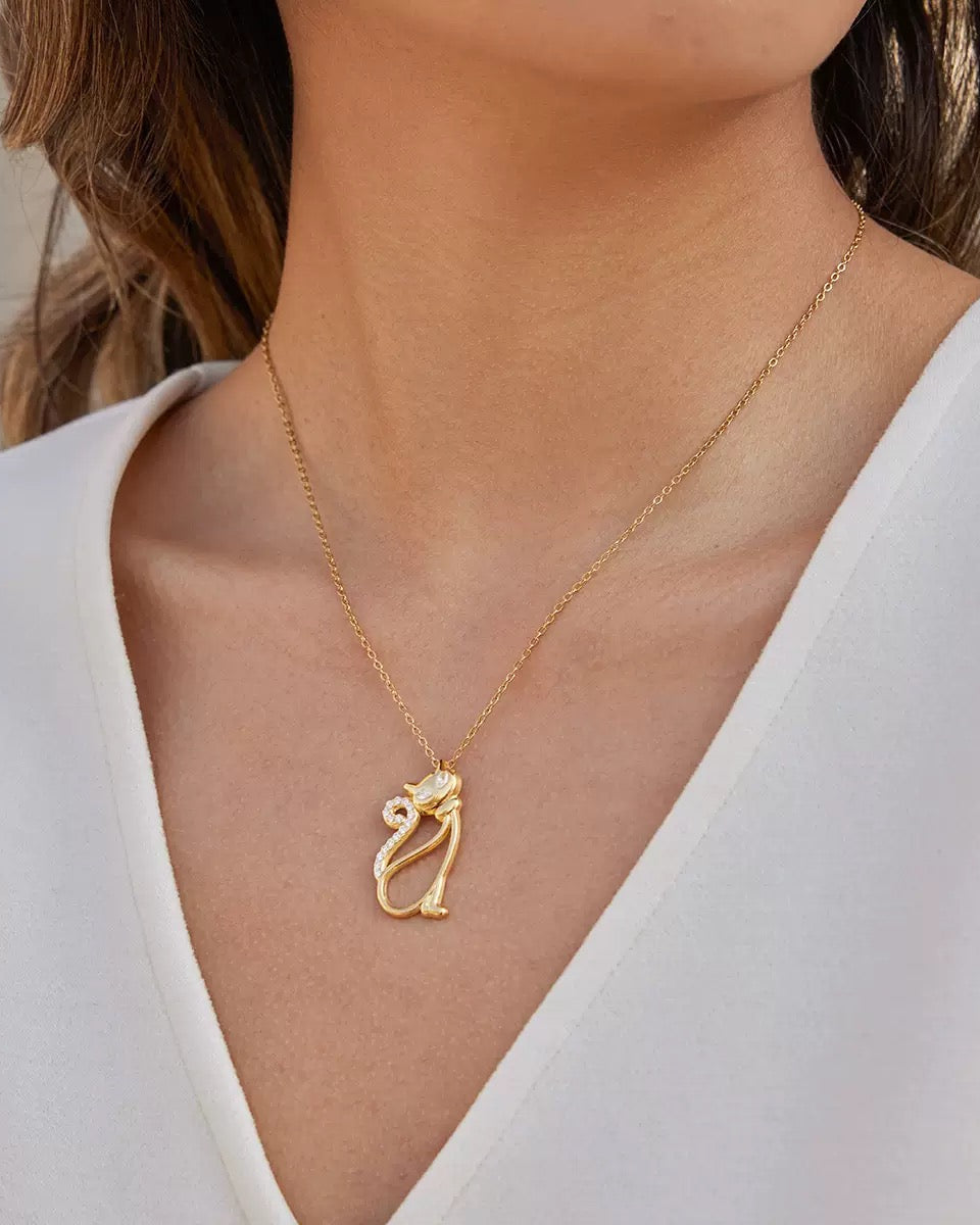 Egyptian Cat Necklace