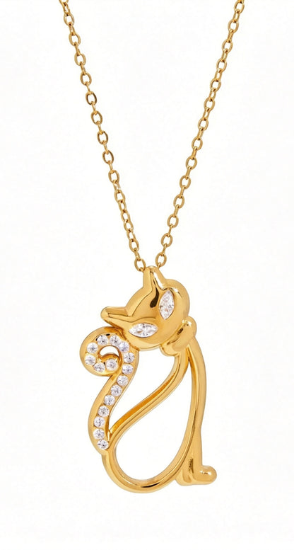 Egyptian Cat Necklace