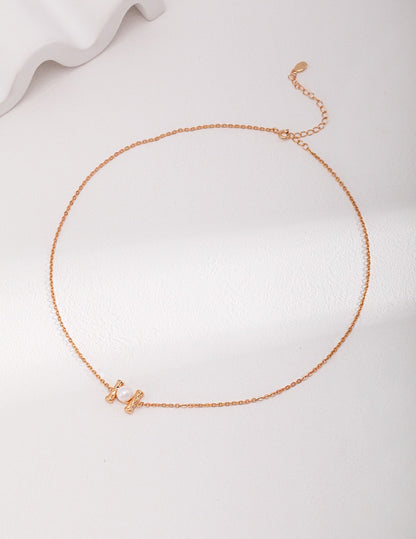 H-shaped Pearl Necklace