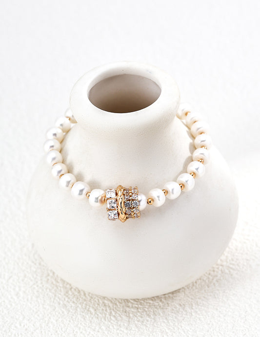 Stardust Pearl Bracelet