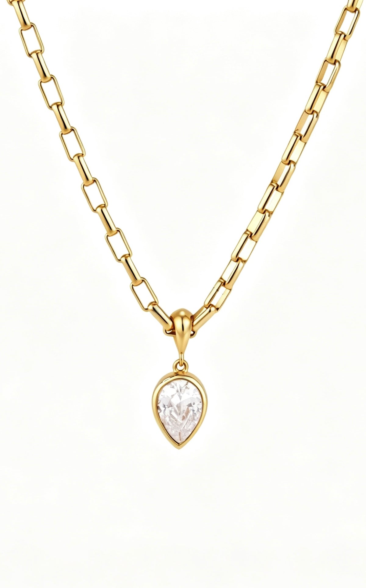 Teardrop Glow Necklace