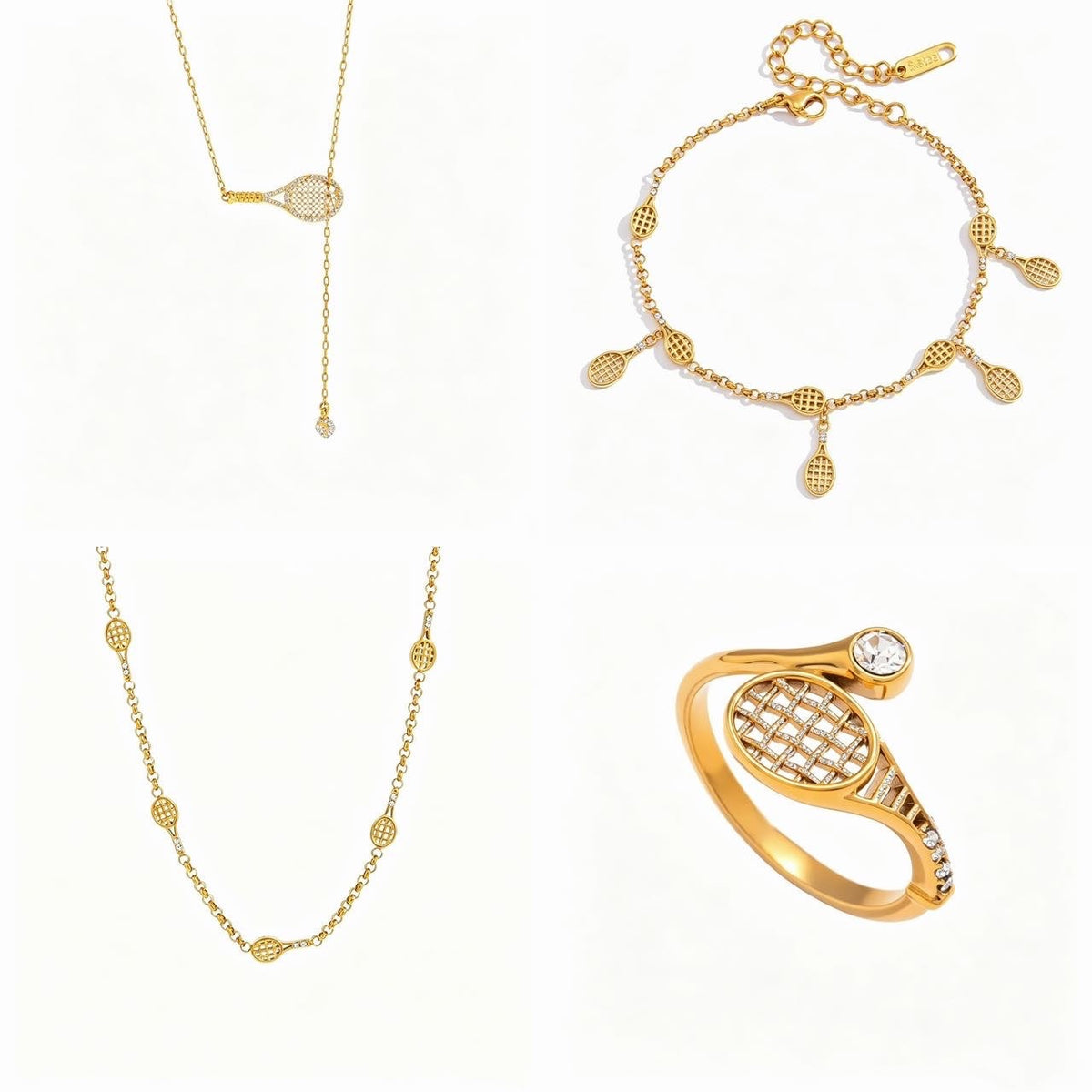 Tennis Spark Jewellery Set