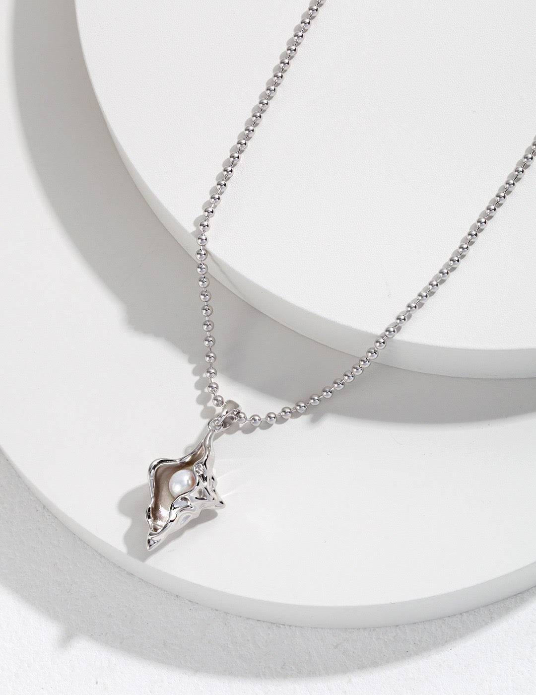 Molten Pearl Necklace