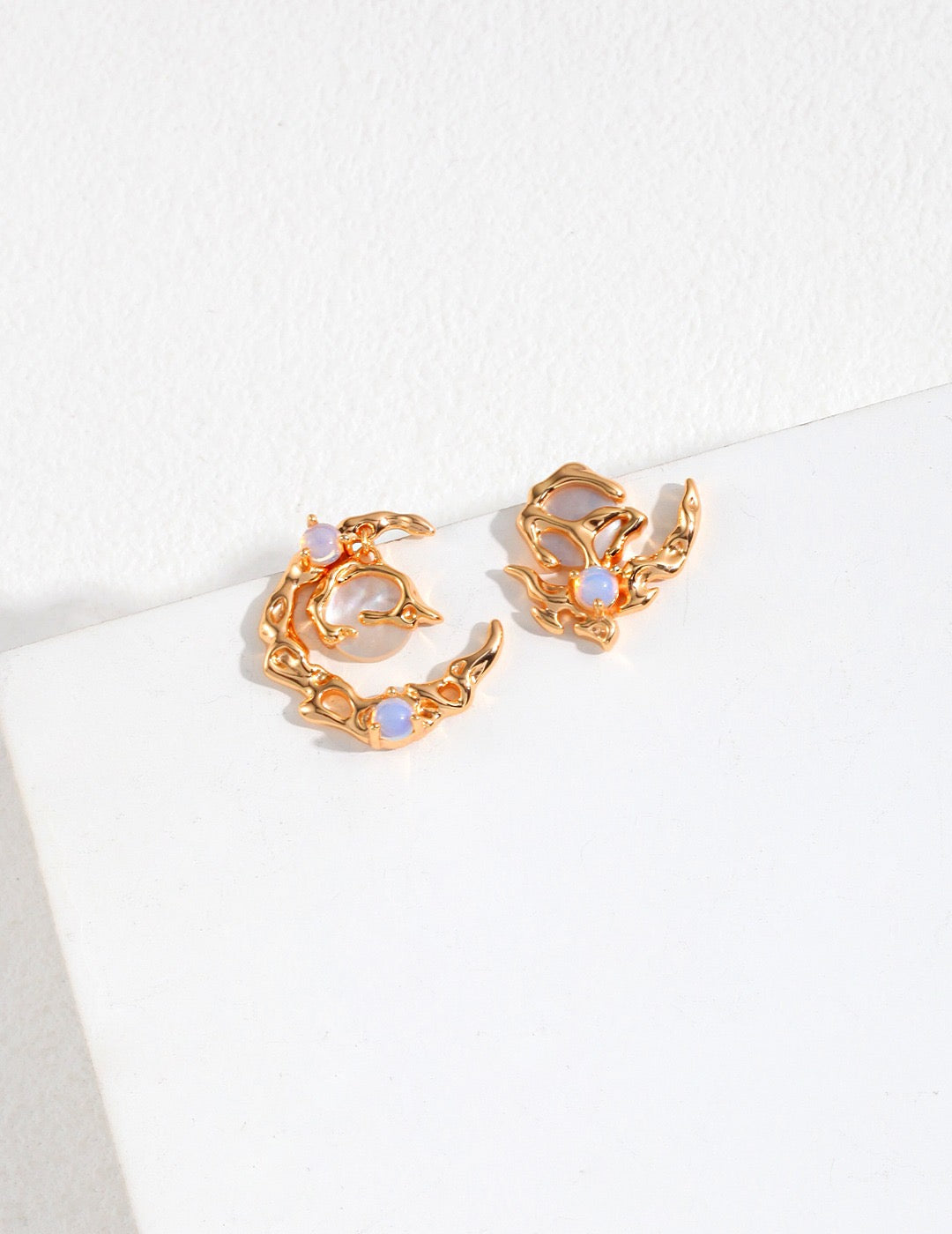Lunar Lava Earrings