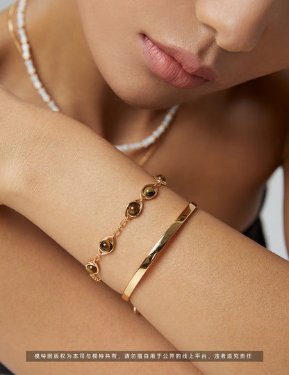 Iconic Tiger’s Eye Bracelet