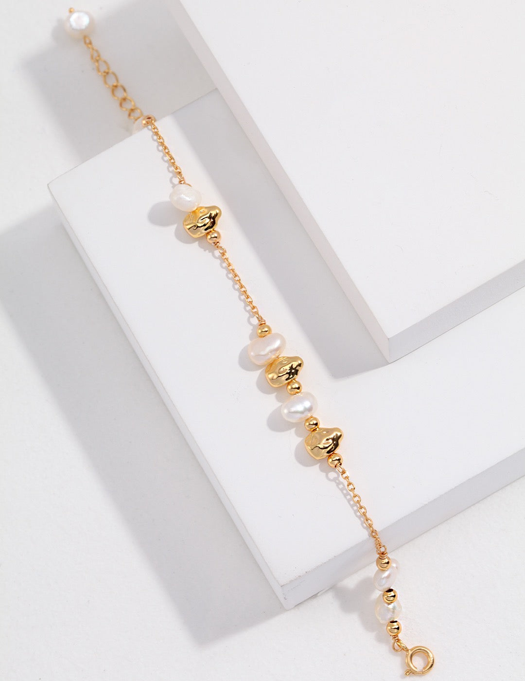 Golden Pearl Bracelet