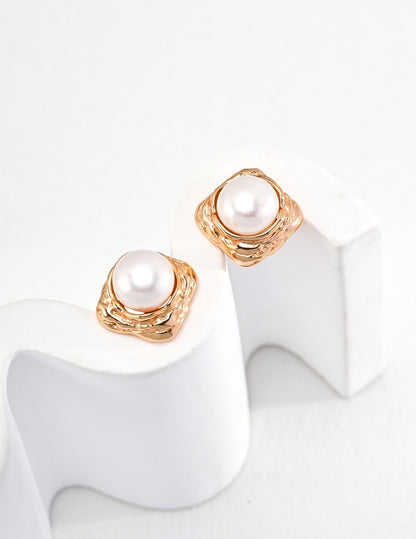 Pearl in the Palm Earrings