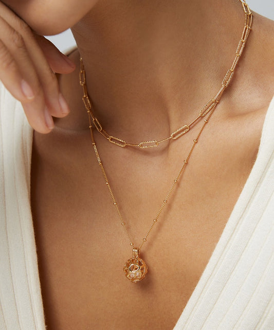 Lantern Necklace | Estincele Jewellery | Women's necklaces