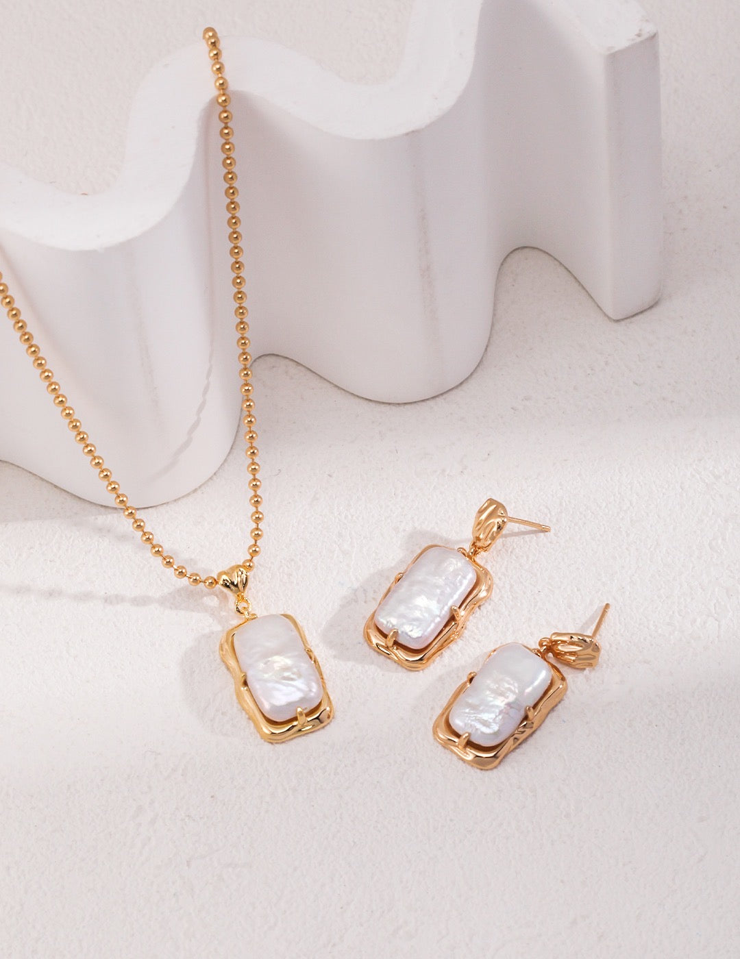Natural Pearl Necklace | Estincele Jewellery | Women's necklace